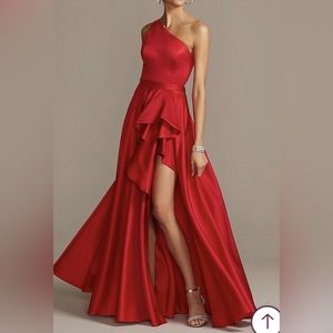 David’s bridal red dress